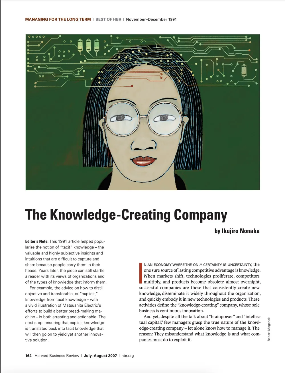 The Knowledge-Creating Company